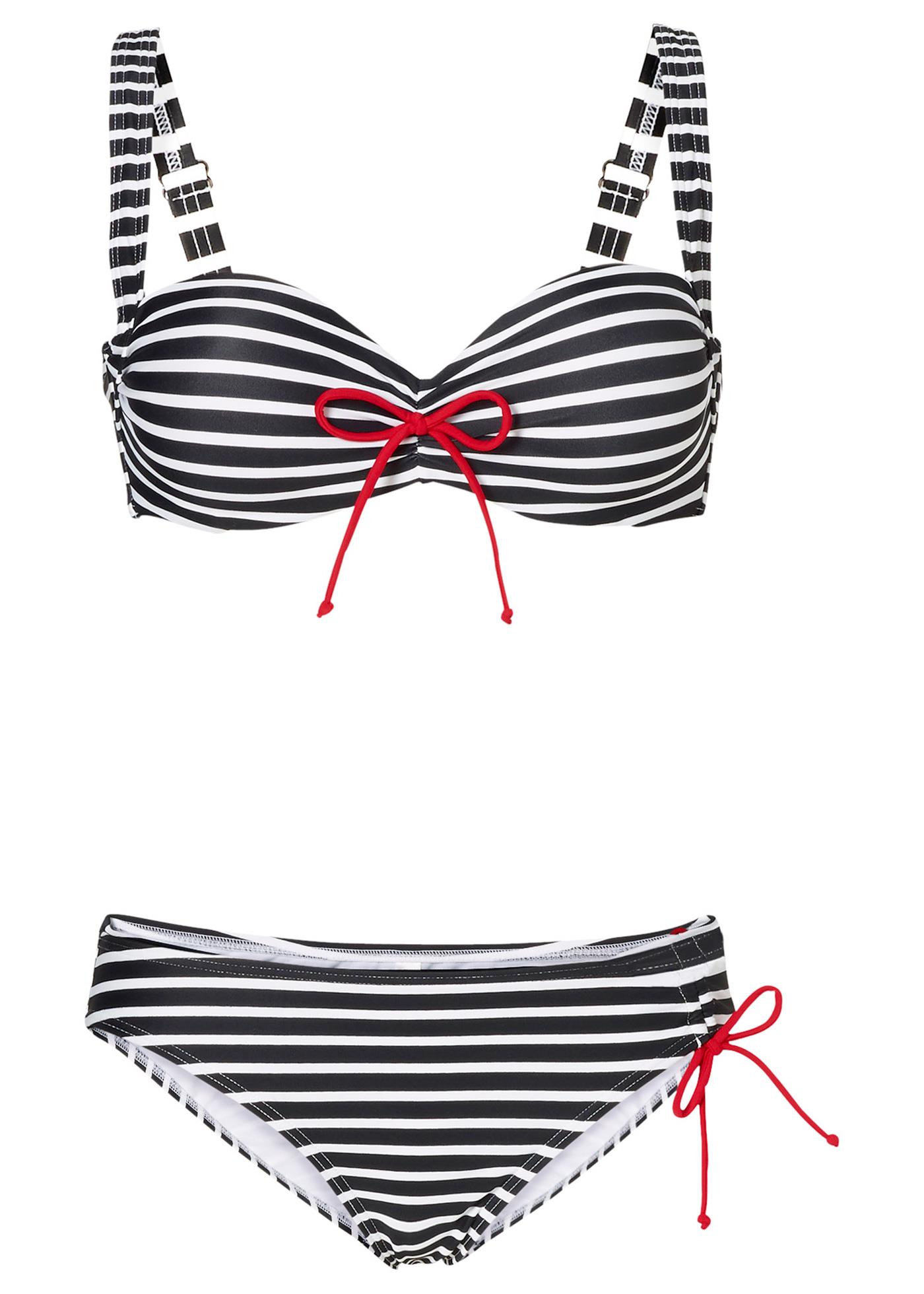 Bpc Bonprix Collection Balenli Bikini F Cup Siyah 92372795 17223071