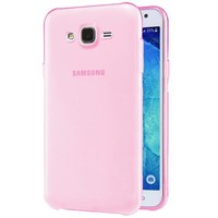 Microsonic Samsung Galaxy J2 Kılıf Transparent Soft Pembe