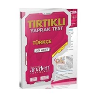 Anafen 3. Sınıf Türkçe Tırtıklı Yaprak Test (ISBN: 9786059957052)