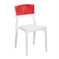 Tilia Orient Sandalye Pc Beyaz-Kırmızı 33681242