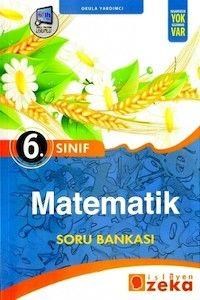 6. Sınıf Matematik Soru Bankası İşleyen Zeka Yayınları (ISBN: 9786059966146)