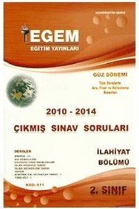 2. Sınıf 3. Yarıyıl İlahiyat Çıkmış Sorular (Kod 611) Egem Yayınları (ISBN: 9786054871223)