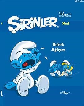 Şirinler 5 - Bebek Ağlıyor (ISBN: 9789944239349)