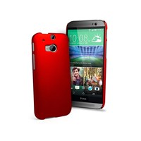 Microsonic Premium Slim kılıf HTC One M8s Kırmızı