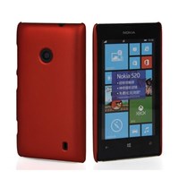 Microsonic Rubber Kılıf Nokia Lumia 520 Kırmızı