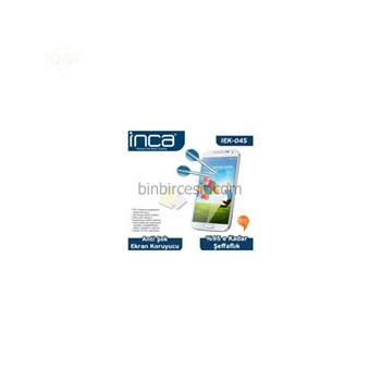 INCA Samsung Galaxy S4 Uyumlu Çizilmez Ant-Şok Şeffaf Ekran Koruyucu IEK-04S