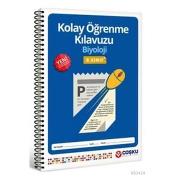 9. Sınıf Biyoloji Kolay Öğrenme Kılavuzu (ISBN: 9786051160795)