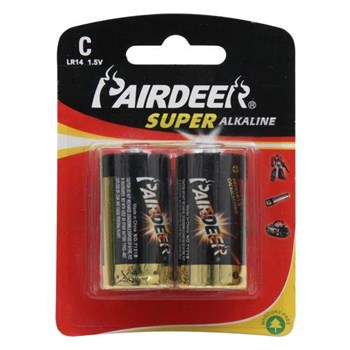 Pairdeer LR14 Alkaline Pil 2Li Blister