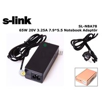 S-Lınk Sl-Nba78 65W 20V 3.25A 7.9-5.5 Notebook Adaptörü