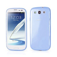 Soft TPU Galaxy S3 Ultra Slim Silikon Kılıf Mavi MGSBCMNSYZ9