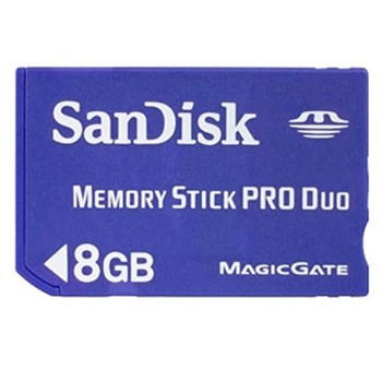 Sandisk Memory Stick Pro Duo 8GB SDMSPD-8192