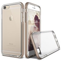 Verus iPhone 6S Crystal Bumper Series Kılıf - Renk : Shine Gold