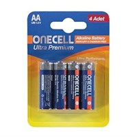 Onecell Ultra Premıum Alkalin AA Boy Pil 4`lü