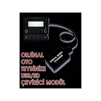 Ototarz Audi A6 Digital Music Orijinal Müzik Çaları USB SD li çalara çevirici modül