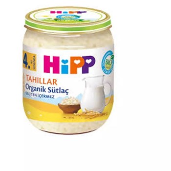 Hipp 4+ Ay 6x125 gr Organik Sütlaç Kavanoz Maması