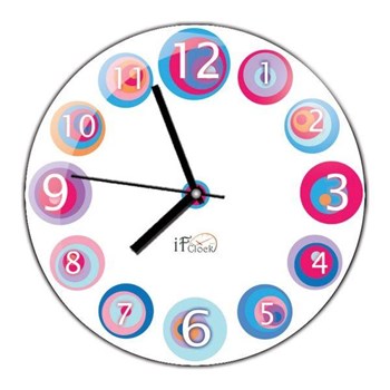 If Clock Modern Tasarım Duvar Saati F81
