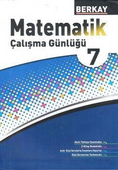 Berkay Yayıncılık 7. Sınıf Matematik Çalışma Günlüğü (ISBN: 9786054837984)