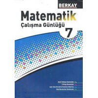 Berkay Yayıncılık 7. Sınıf Matematik Çalışma Günlüğü (ISBN: 9786054837984)