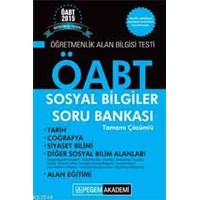 KPSS ÖABT Sosyal Bilgiler Tamamı Çözümlü Soru Bankası Seti 2015 (ISBN: 9786053180609)