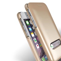 Verus iPhone 6/6S 4.7 Case Slim Hard Slide Series Kılıf Renk Shine Gold