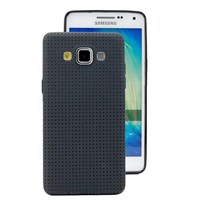 Microsonic Dot Style Silikon Samsung Galaxy A7 Kılıf Siyah