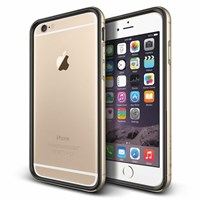 Verus iPhone 6 Plus Case Iron Bumper Series Kılıf - Renk : Black Gold
