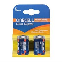 Onecell Ultra Dijital Alkalin C Boy Pil 2`li