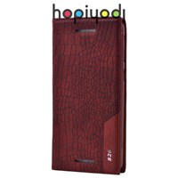 HTC Desire 826 Kılıf Viper Kapaklı Mıknatıslı Kırmızı Koyu