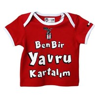 Beşiktaş Lisanslı T-Shirt Kırmızı Yavru Kartal - 21901954