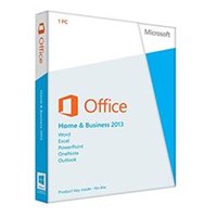 Microsoft Office Home Business 2013 Trk Box 32/64 Bit T5D-0178