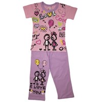 Roly Poly 1560 Kız Çocuk Pijama Takımı Pembe-lila 1 Yaş (86 Cm) 24187771
