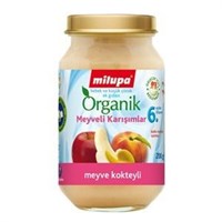 Milupa Kavanoz Mamasi Organik Meyve Kokteyli 200gr