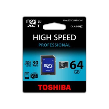 Toshiba 64 GB SDHC Class 10