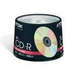TDK CD-R 52X 700 MB 50'li Cake Box