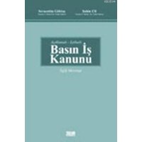 Basın İş Kanunu (ISBN: 9789756486317)