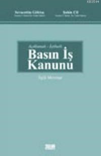 Basın İş Kanunu (ISBN: 9789756486317)