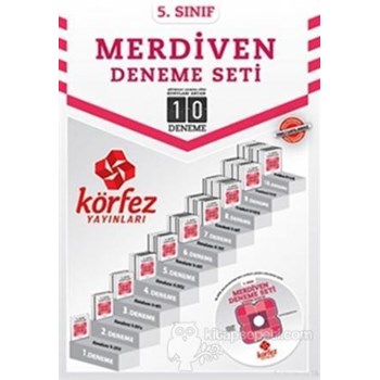 Körfez 5.Sınıf 10'Lu Merdiven Fasikül Deneme Çözüm DVD'ii (Yeni Müfredat) (ISBN: 3990000026518)