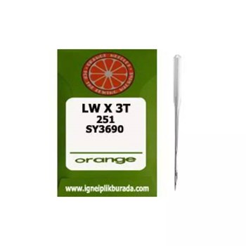 Orange LWX3T 10'lu Etek Baskı Makinası İğnesi