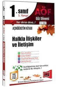 1. Sınıf 1. Yarıyıl Halkla İlişkiler ve İletişim Kod:1112 Yargı Yayınları (ISBN: 9786051575742)