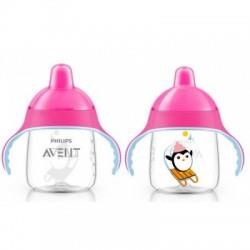 Avent Penguen Damlatmaz 12M+ 260Ml Pembe