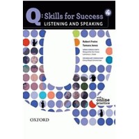 Oxford Yayınları Q Skills for Success Listening and Speaking 4 Student Book with Online Practice (ISBN: 9780194756136)