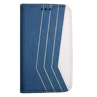 Color Case Galaxy Note 3 Gizli Mıknatıslı Kılıf Mavi MGSFGNPY236