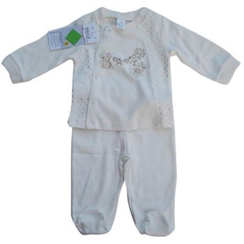 Baby Trent Baby Trend 1808 Kız Bebek Takımı Krem 6-9 Ay (68-74 Cm) 21211520