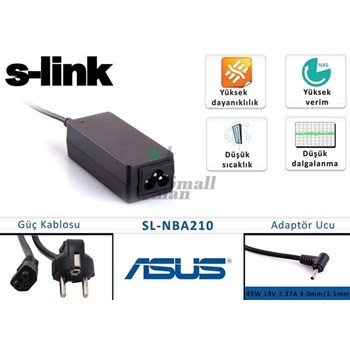 S-Lınk Sl-Nba210 45W 19V 2.37A 3.0-1.1 Ultrabook
