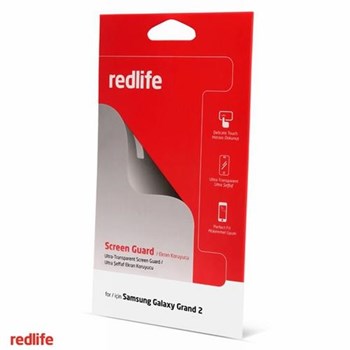 Redlife Galaxy Grand 2 Ultra Şeffaf Ekran Koruyucu Ön