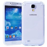 Microsonic Hybrid Transparant Kılıf - Samsung Galaxy S4 I9500 Beyaz