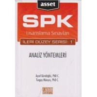 SPK Lisanslama Sınavları İleri Düzey Serisi: 1 - Analiz Yöntemleri (ISBN: 9786054387275)