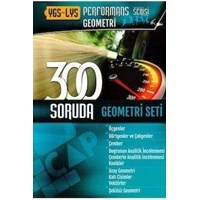 YGS-LYS Performans Serisi 300 Soruda Geometri Seti Çap Yayınları (ISBN: 9786055140625)