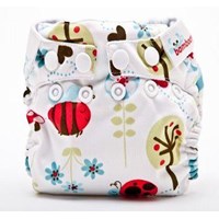 Bambooty Real Nappies Easy Dry Ladybird Garden - 16092715