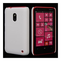 Microsonic Rubber Kılıf Nokia Lumia 620 Beyaz